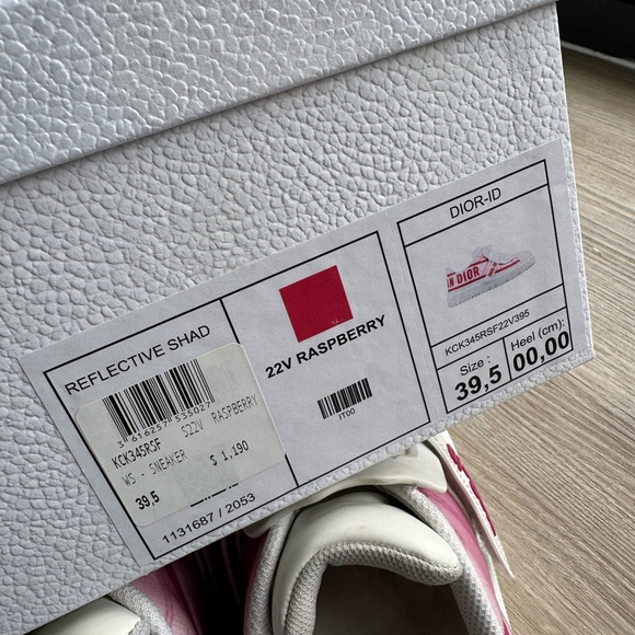 DIOR ID SNEAKERS RASPBERRY - Picture 9 of 9